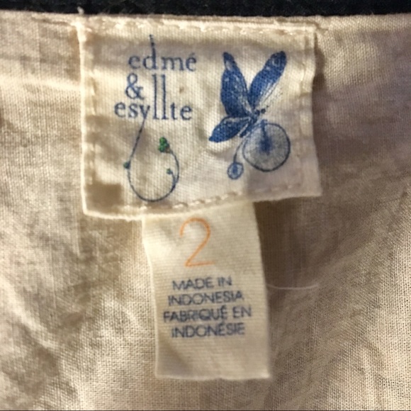 Anthropologie Edme and Esyllte floral print skirt. - Picture 8 of 8